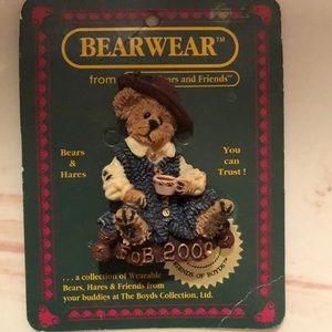 Boyd’s Bear And Friends Bearwear Brooch Fob 2000